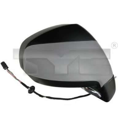 TYC 326-0106 Outside Mirror